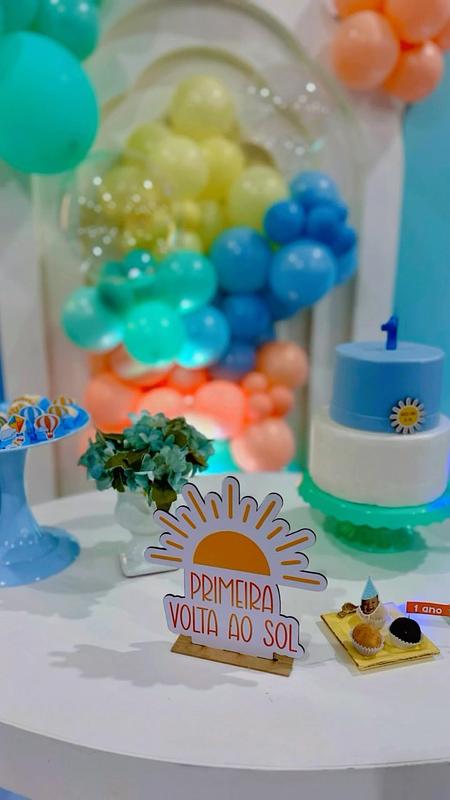 Decoração Primeira Volta ao Sol