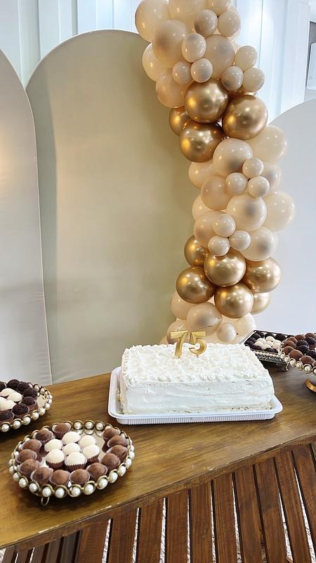 Decoração Dourado Clean